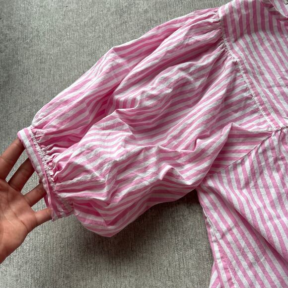 Mille Pink Stripe Cotton Set - Picture 4 of 6